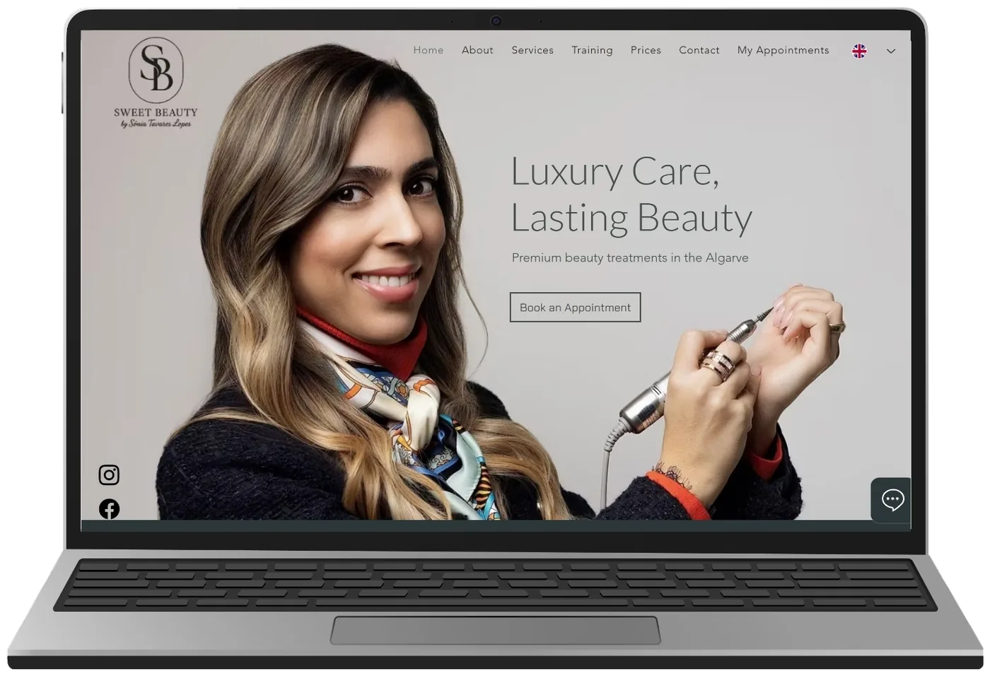 Sweet Beauty website