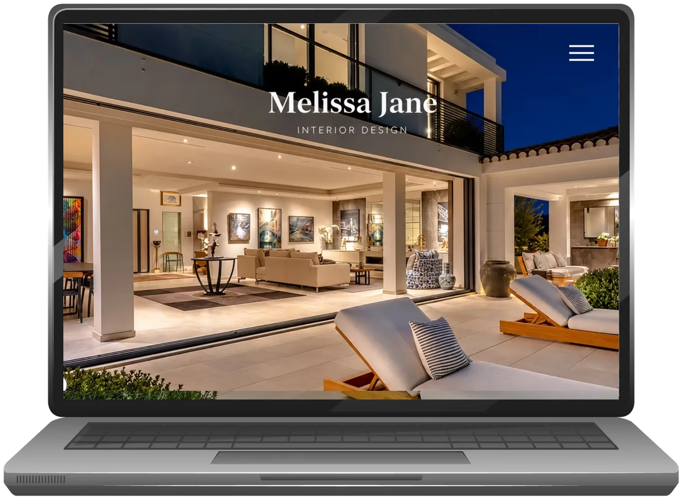 Melissa Jane Interiors website